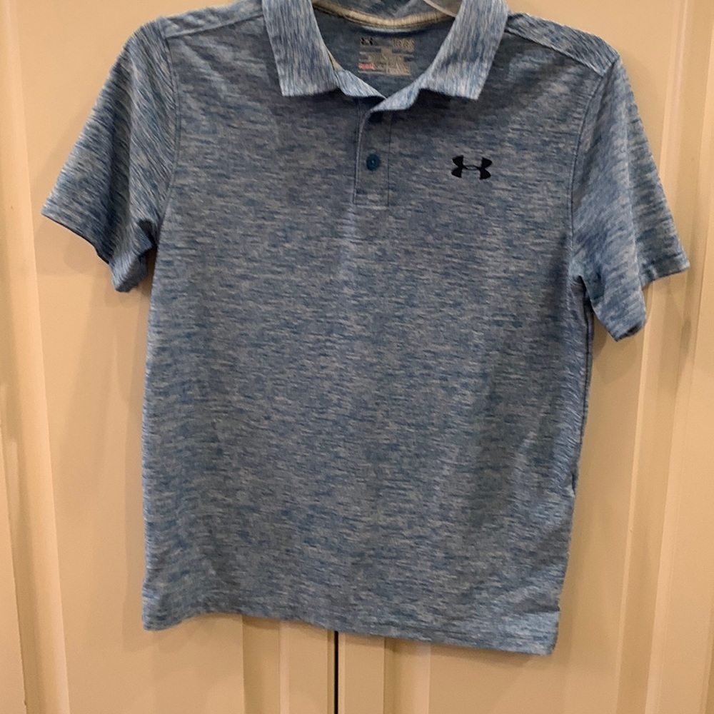Boy’s Under Armour Polo Style Shirt Size Youth Large